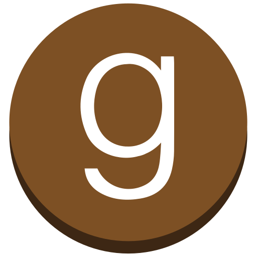 G, goodreads, read, round, social media icon